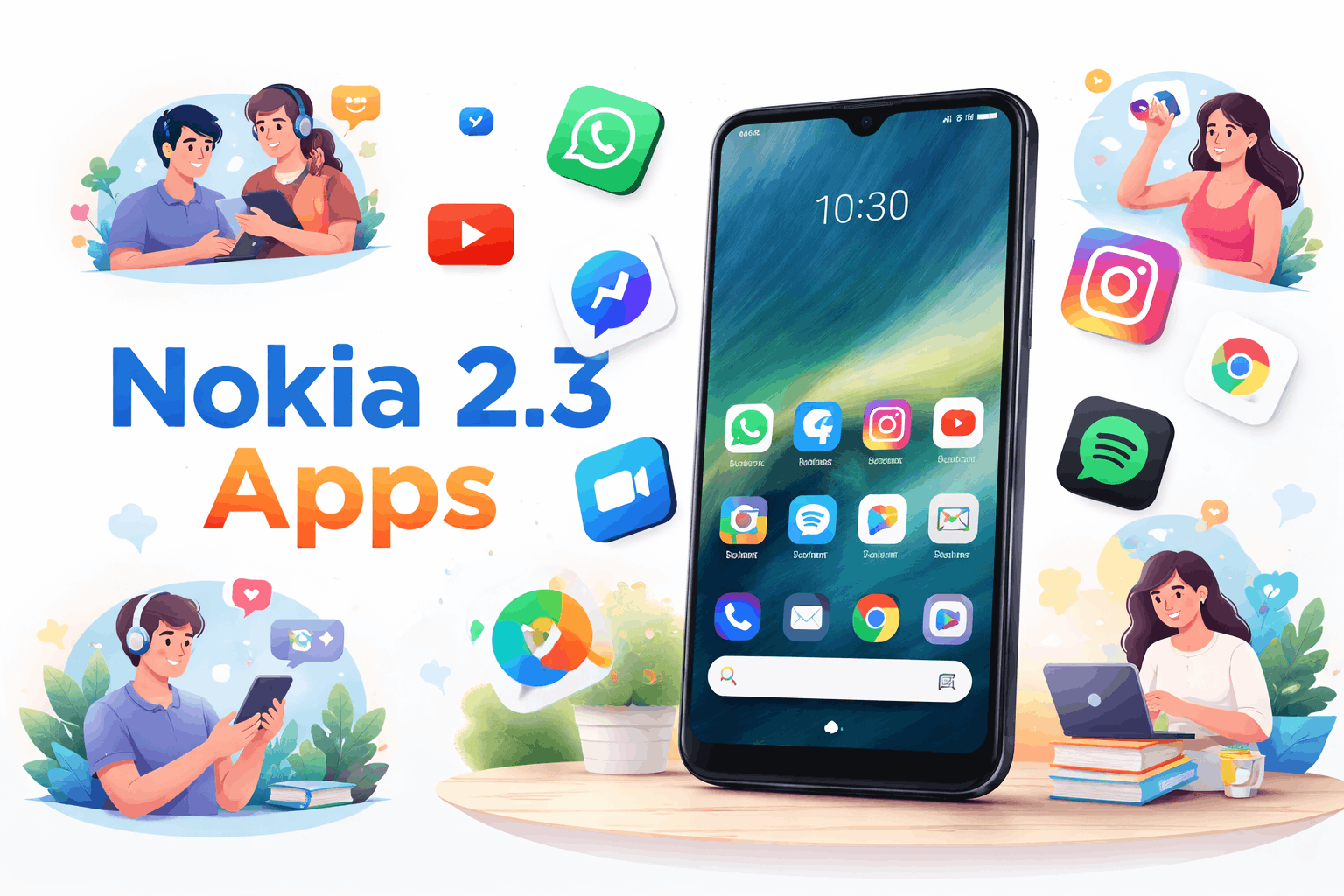 Nokia 2.3 Apps
