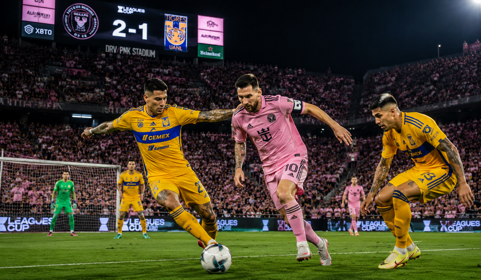 Complete Inter Miami vs Tigres UANL Timeline and Results Overview