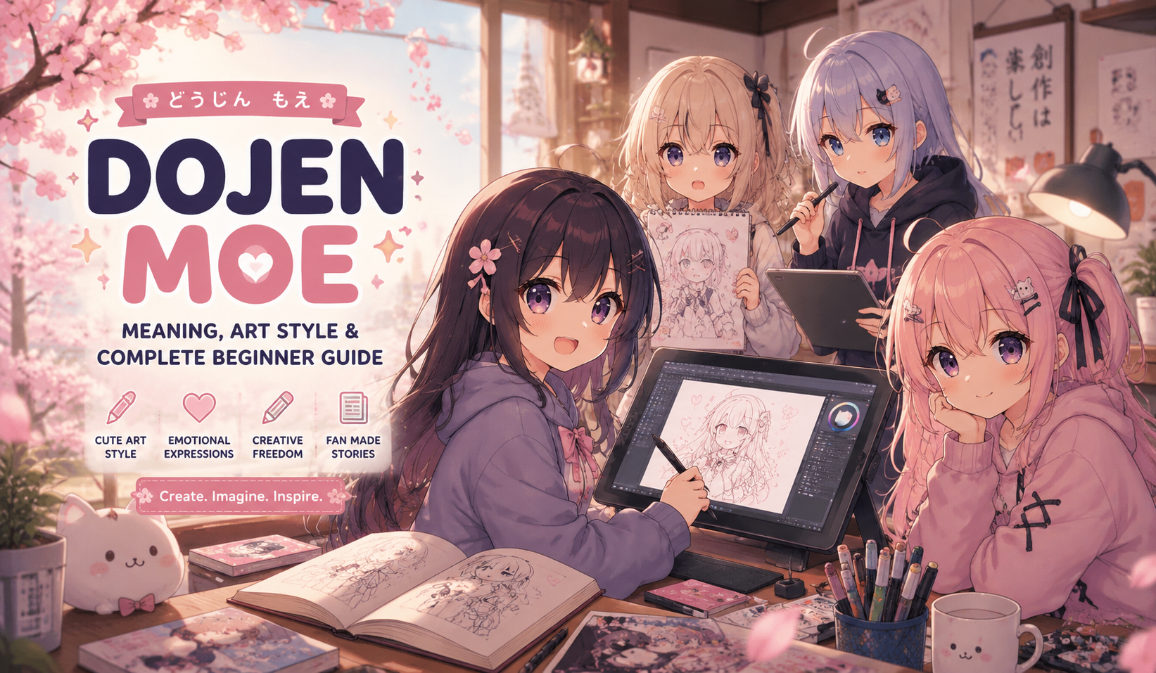 What is Dojen Moe? Complete Guide to Cute Anime Art Style