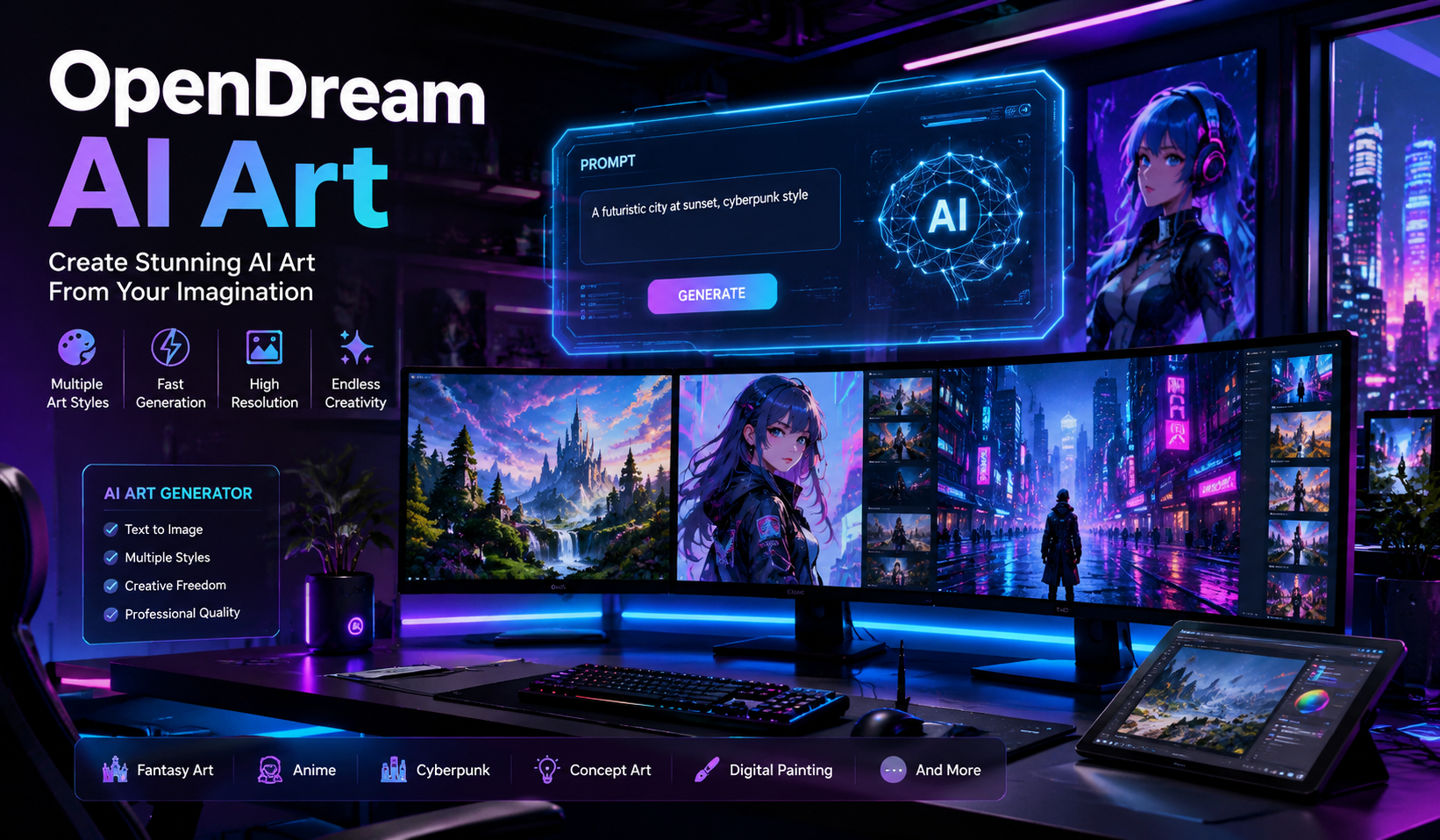 How to Create Stunning Images with OpenDream AI Art