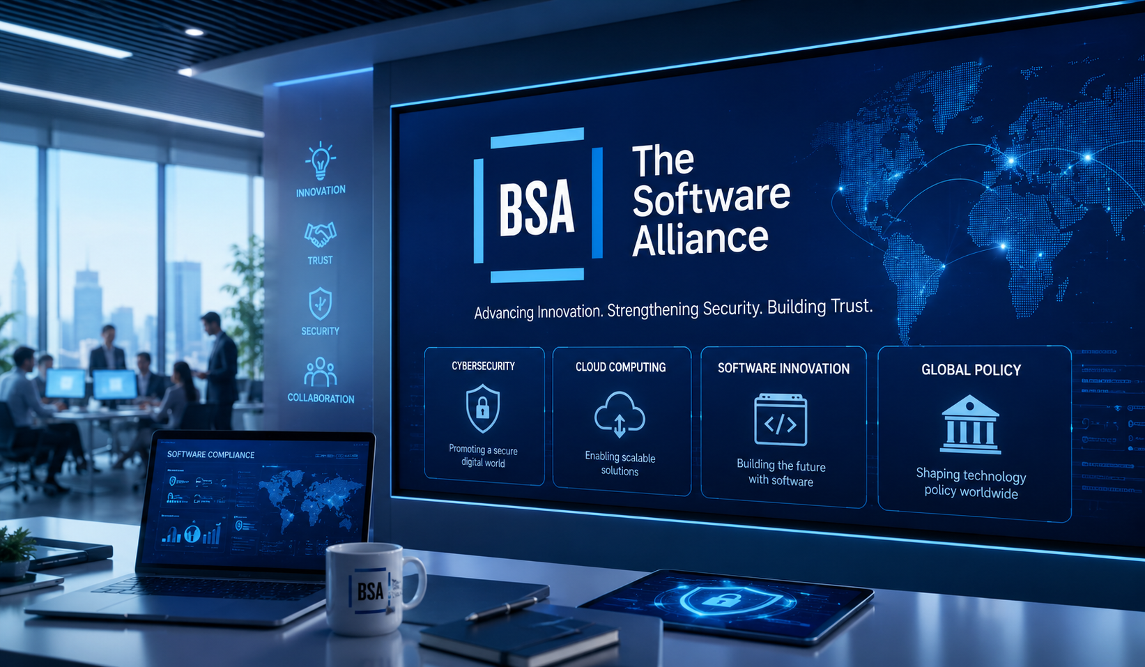 Why the Business Software Alliance Logo Looks Professional