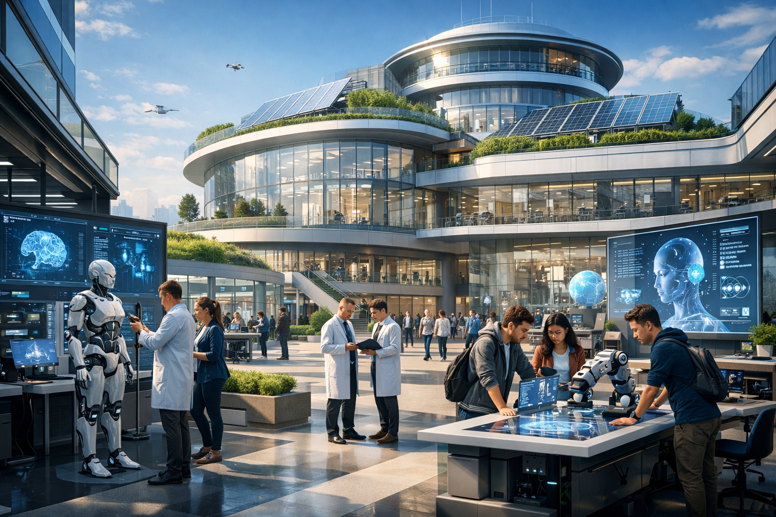 Science Technology Building: Smart Design for Innovation and Research