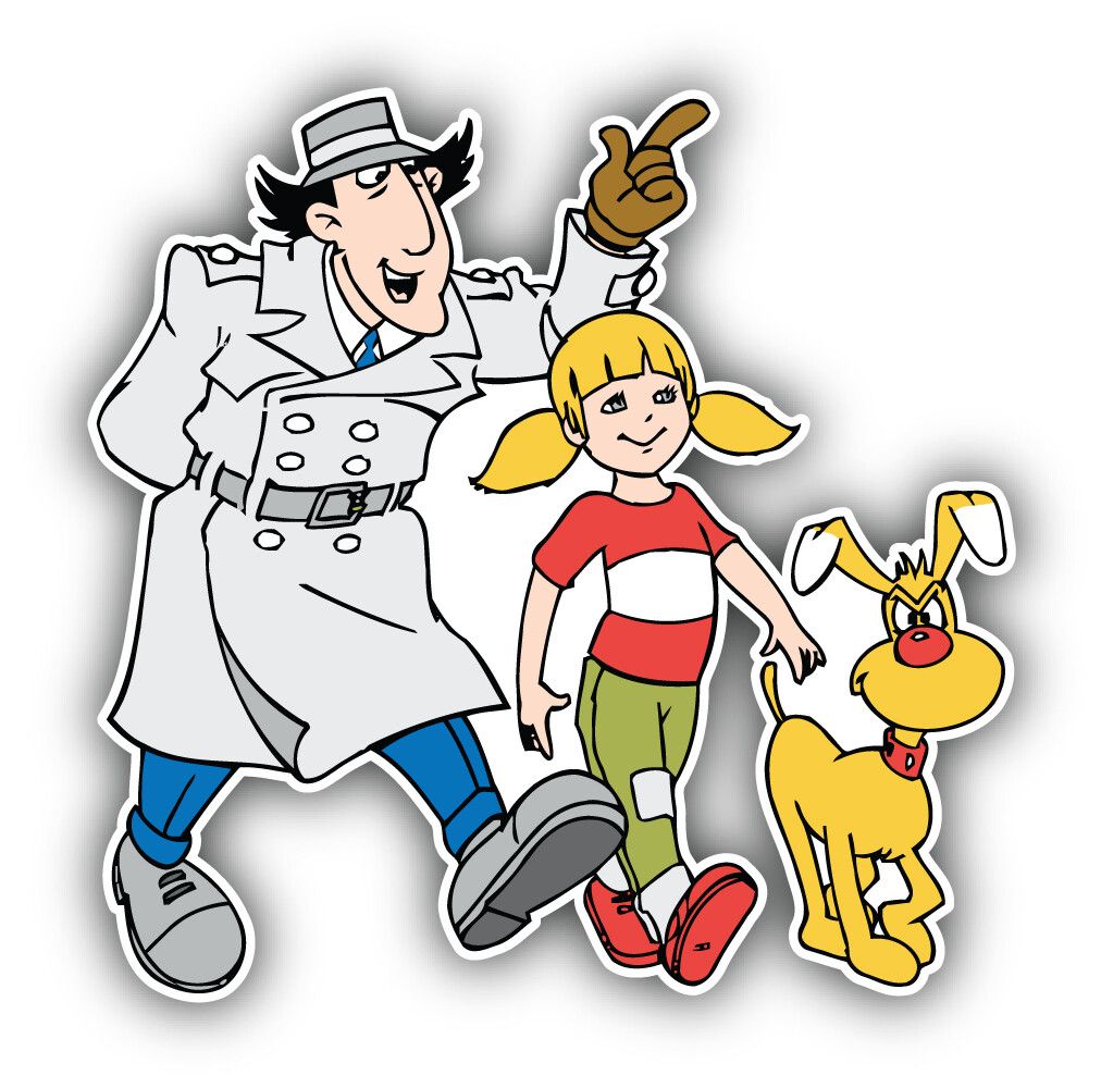 Penny and Brain in Inspector Gadget